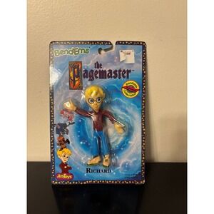 Vintage 1994 The Pagemaster Bend-Ems Action Figures